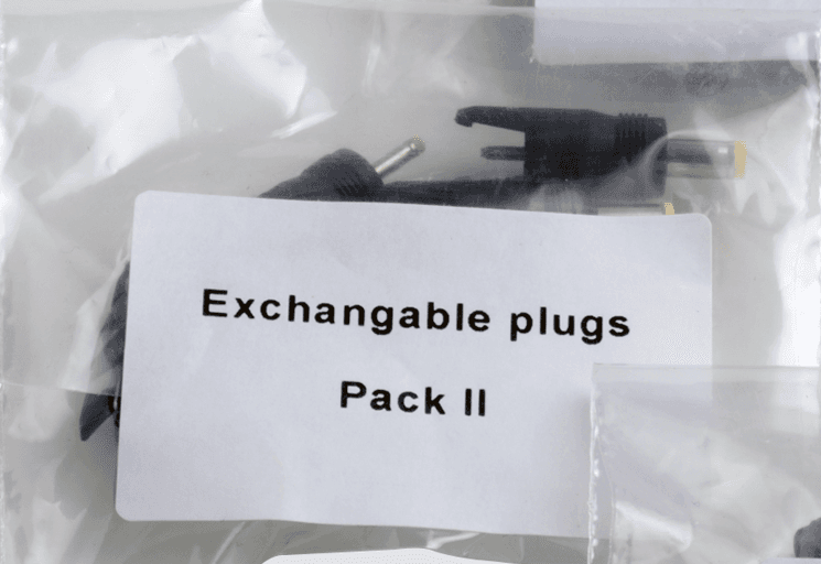 Exch DC Plug Pack II EIAJ 4 pcs 9000000201