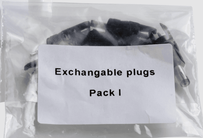 Exch DC Plug Pack I 36XX plugs 8 pcs 9000000200